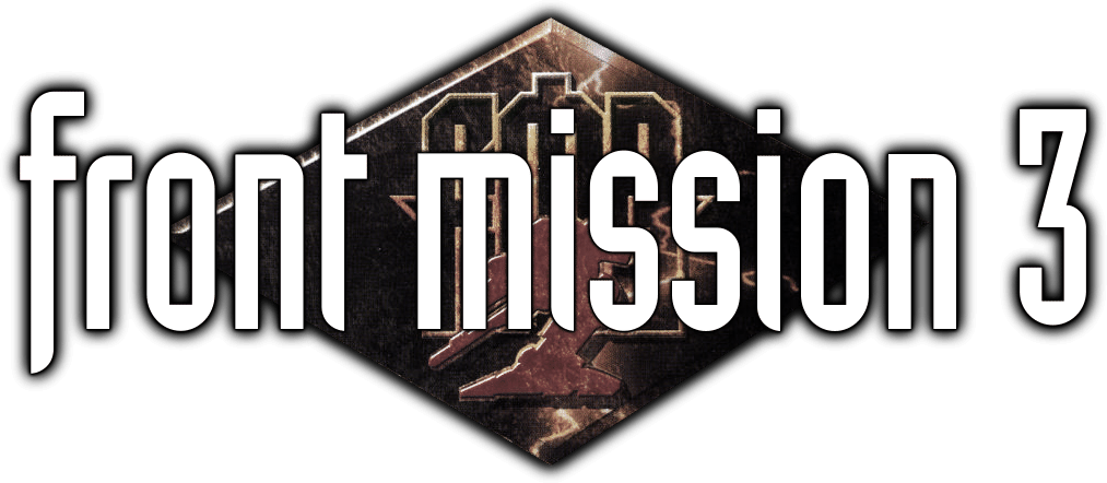 Front Mission 3 logo for Playstation